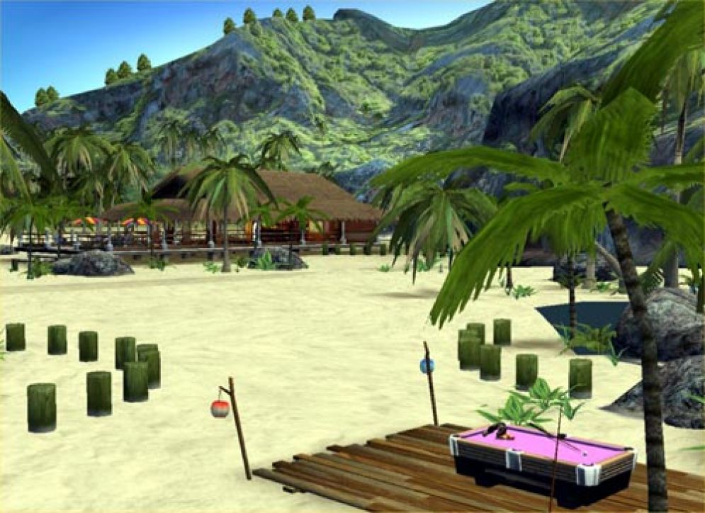 Screenshot ze hry Pool Paradise - Recenze-her.cz