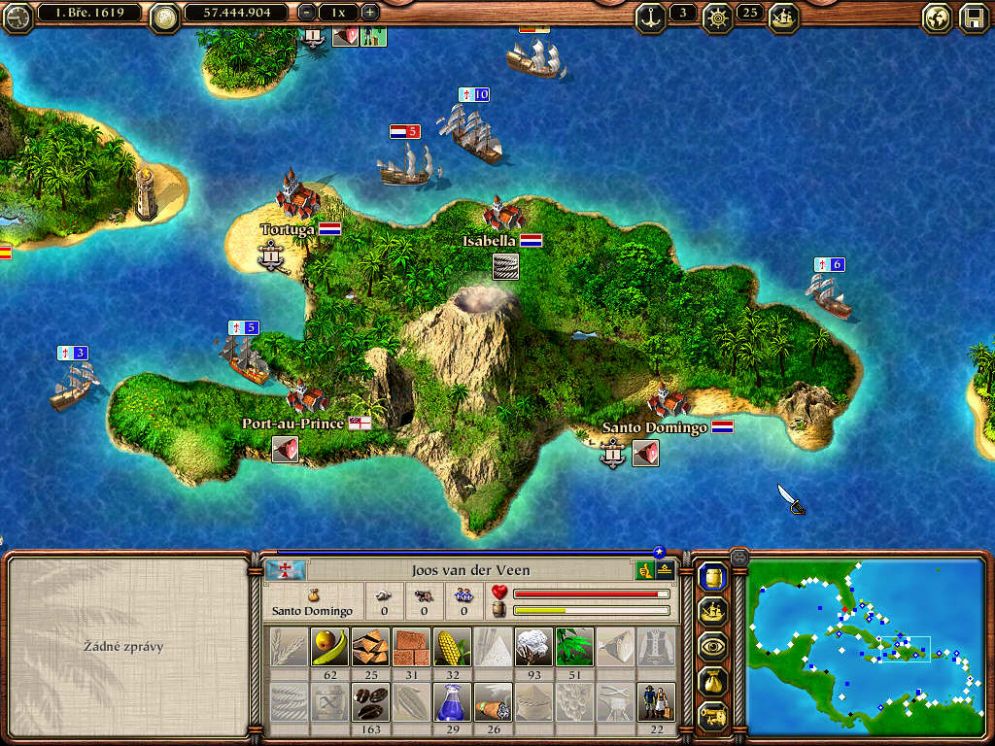 Screenshot ze hry Port Royale 2 - Recenze-her.cz