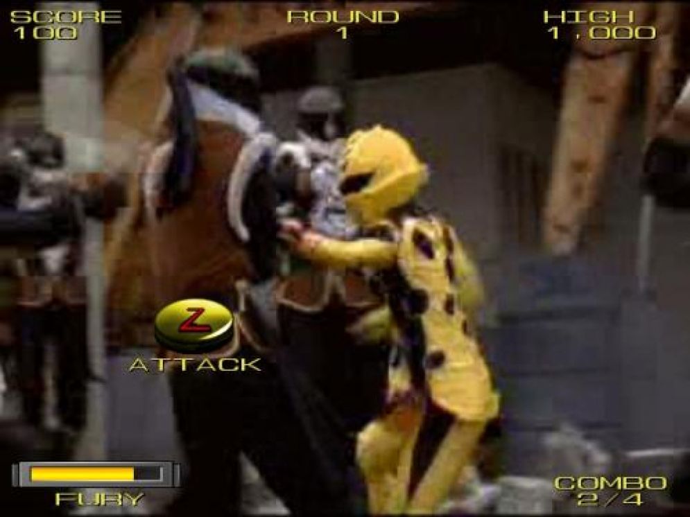 Screenshot ze hry Power Rangers: Jungle Fury - Recenze-her.cz