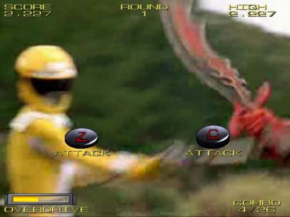 Screenshot ze hry Power Rangers: Operation Overdrive - Recenze-her.cz
