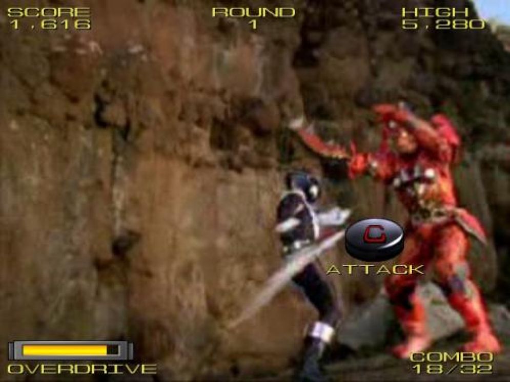 Screenshot ze hry Power Rangers: Operation Overdrive - Recenze-her.cz