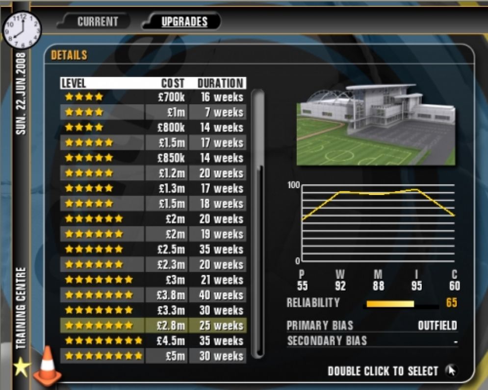 Screenshot ze hry Premier Manager 09 - Recenze-her.cz