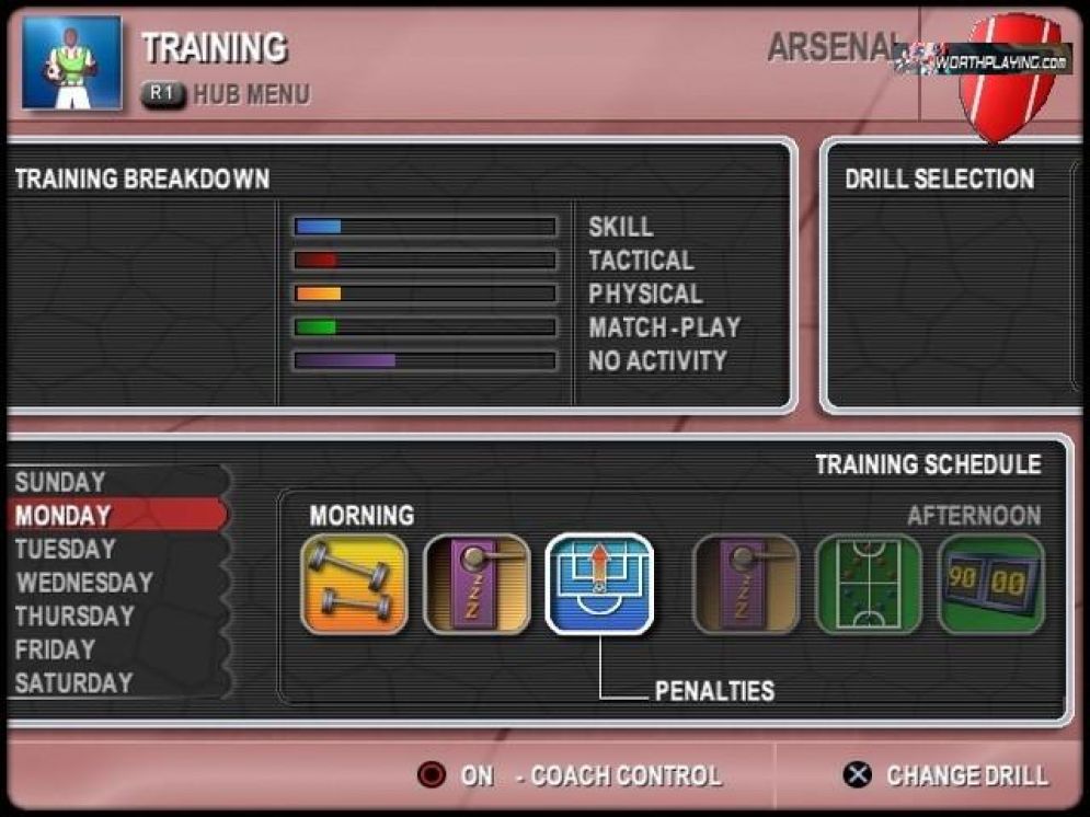 Screenshot ze hry Premier Manager 2005-2006 - Recenze-her.cz