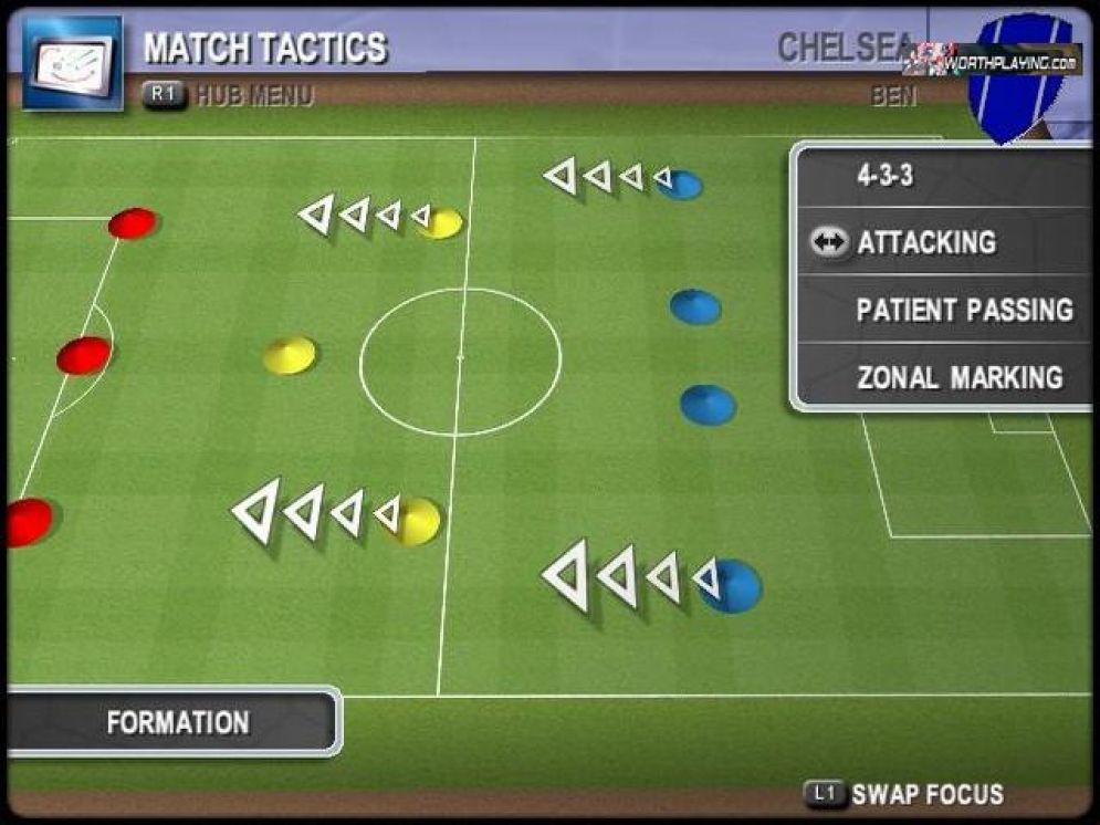 Screenshot ze hry Premier Manager 2005-2006 - Recenze-her.cz