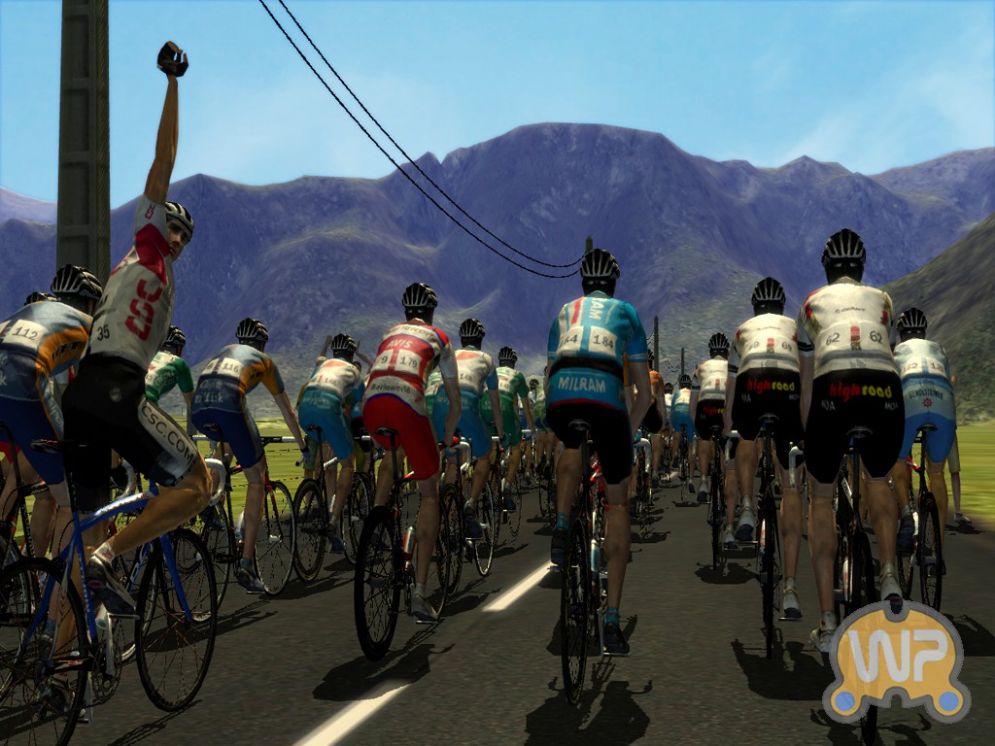 Screenshot ze hry Pro Cycling Manager 2008 - Recenze-her.cz