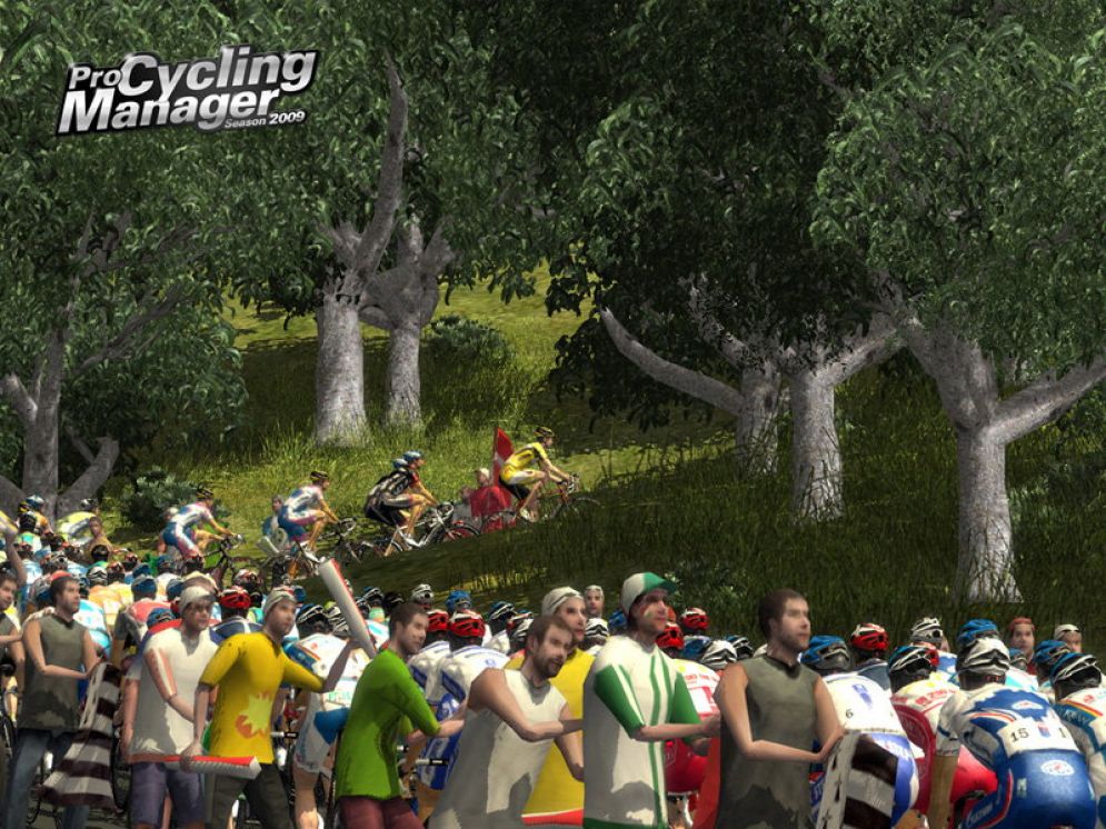 Screenshot ze hry Pro Cycling Manager 2009 - Recenze-her.cz