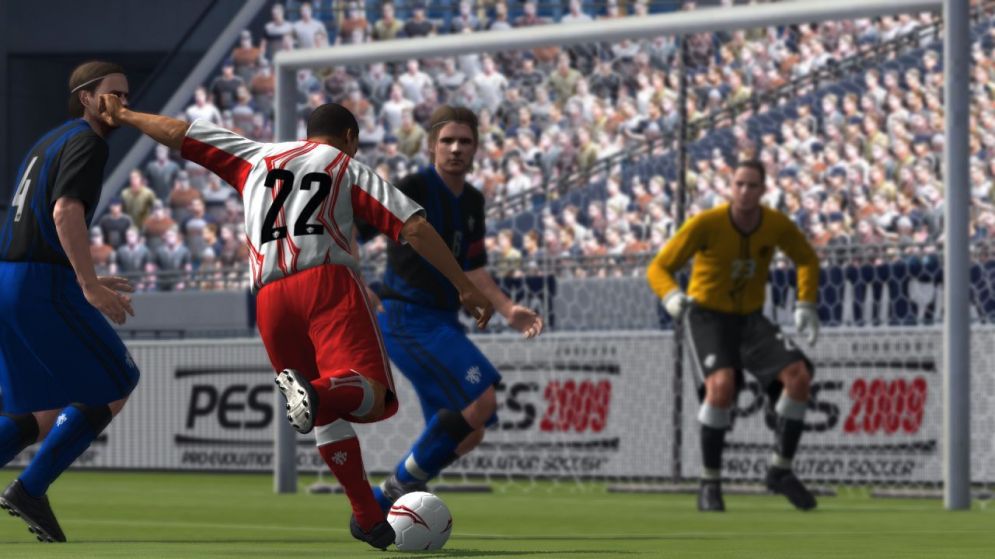 Screenshot ze hry Pro Evolution Soccer 2009 - Recenze-her.cz