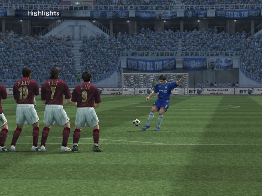 Screenshot ze hry Pro Evolution Soccer 5 - Recenze-her.cz