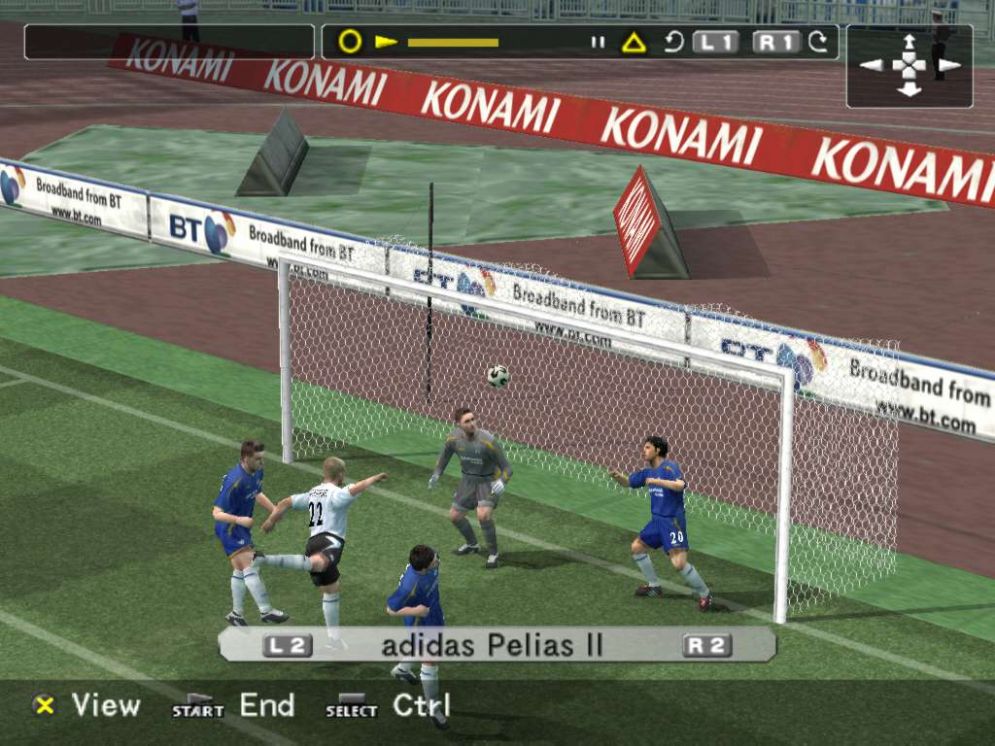 Screenshot ze hry Pro Evolution Soccer 5 - Recenze-her.cz
