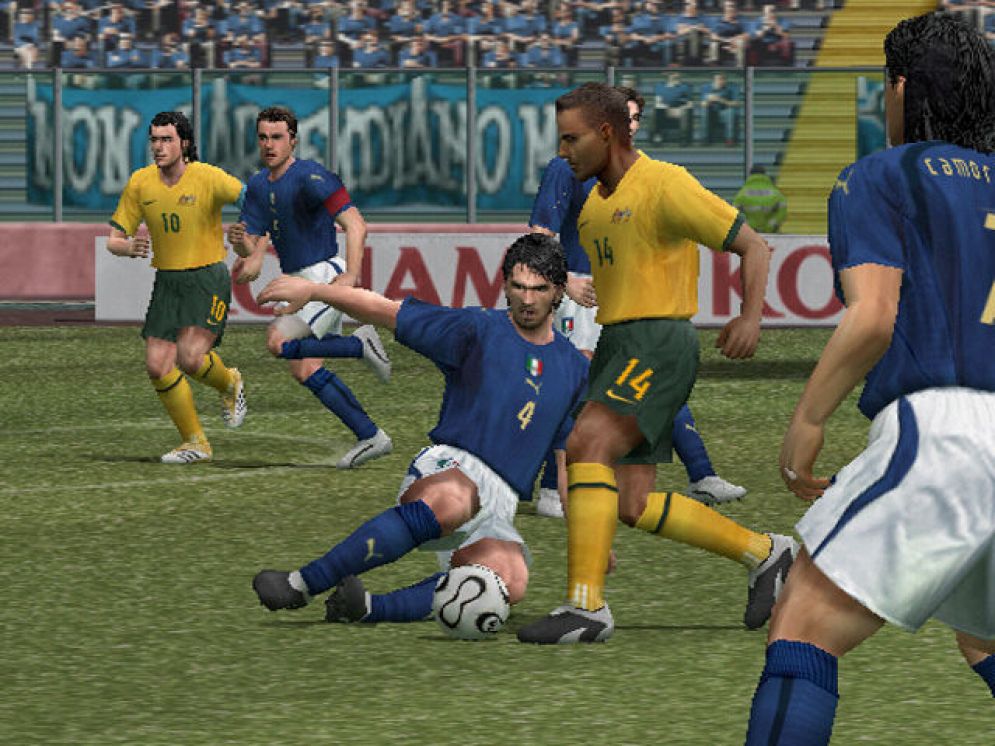 Screenshot ze hry Pro Evolution Soccer 6 - Recenze-her.cz