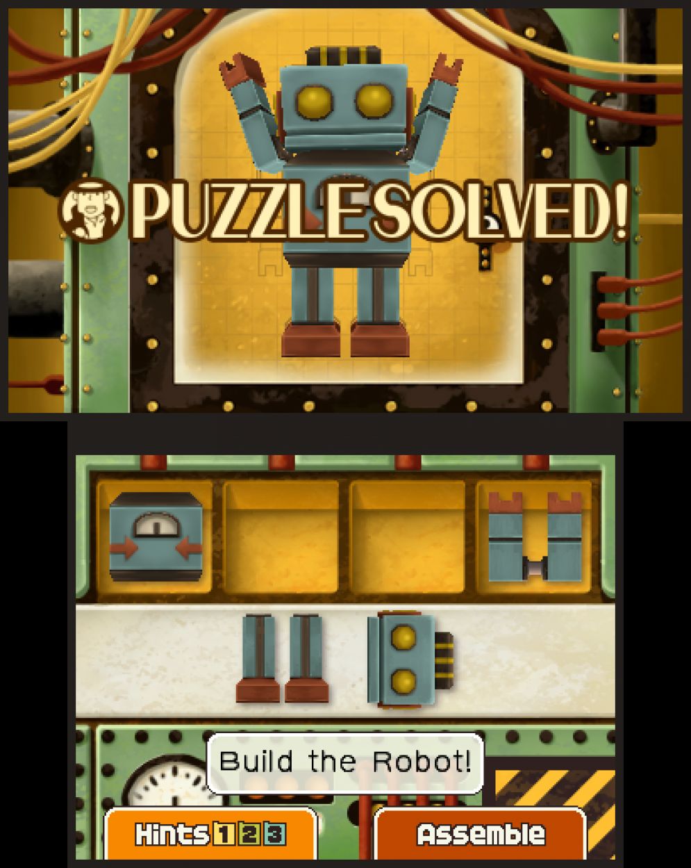Screenshot ze hry Professor Layton and the Miracle Mask - Recenze-her.cz