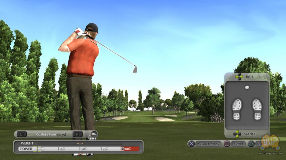 Screenshot ze hry ProStroke Golf: World Tour - Recenze-her.cz