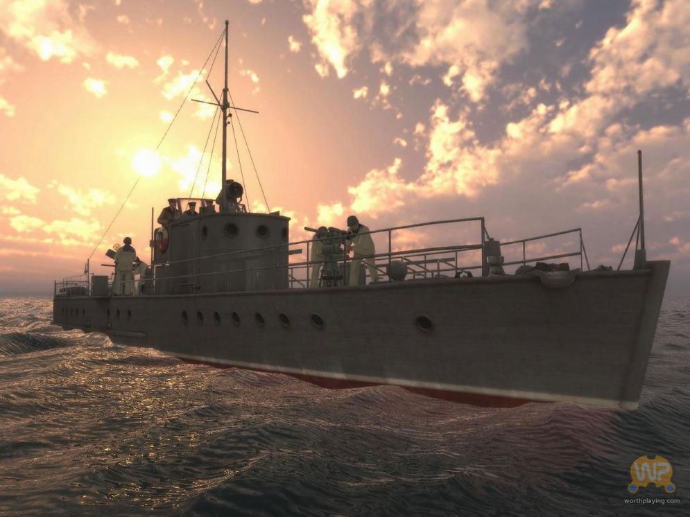 Screenshot ze hry PT Boats Gambit - Recenze-her.cz
