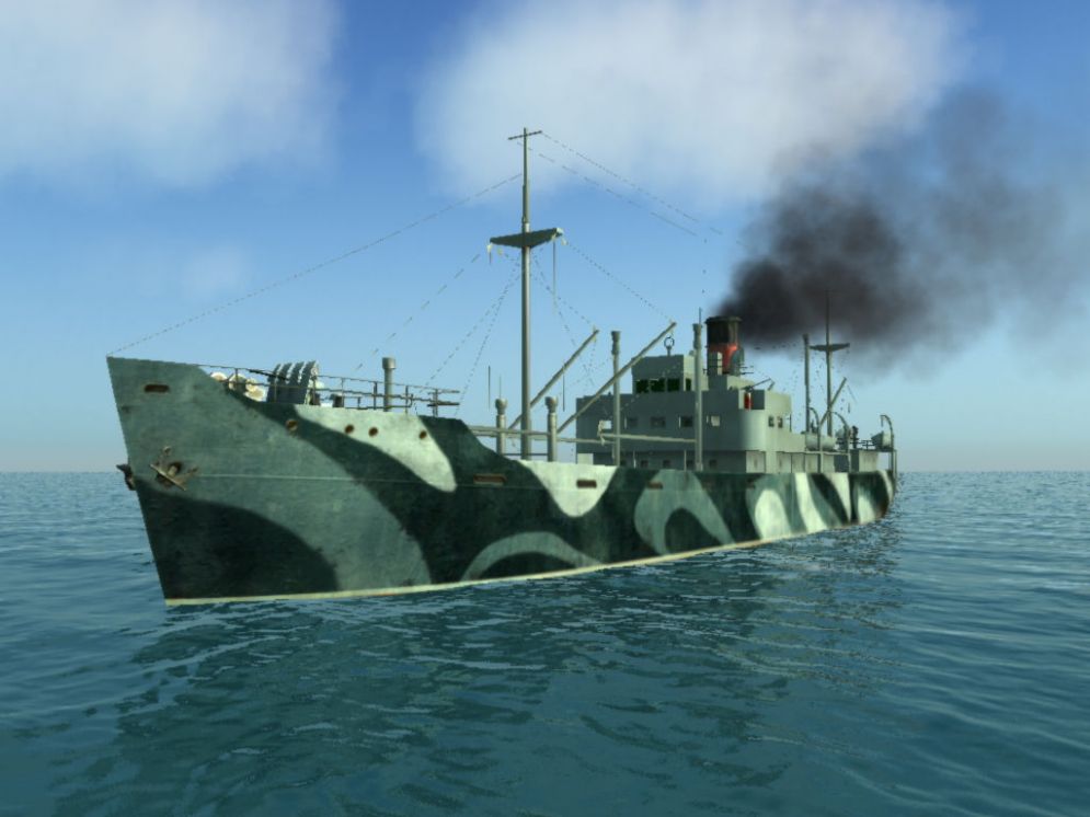Screenshot ze hry PT Boats: Knights of the Sea - Recenze-her.cz