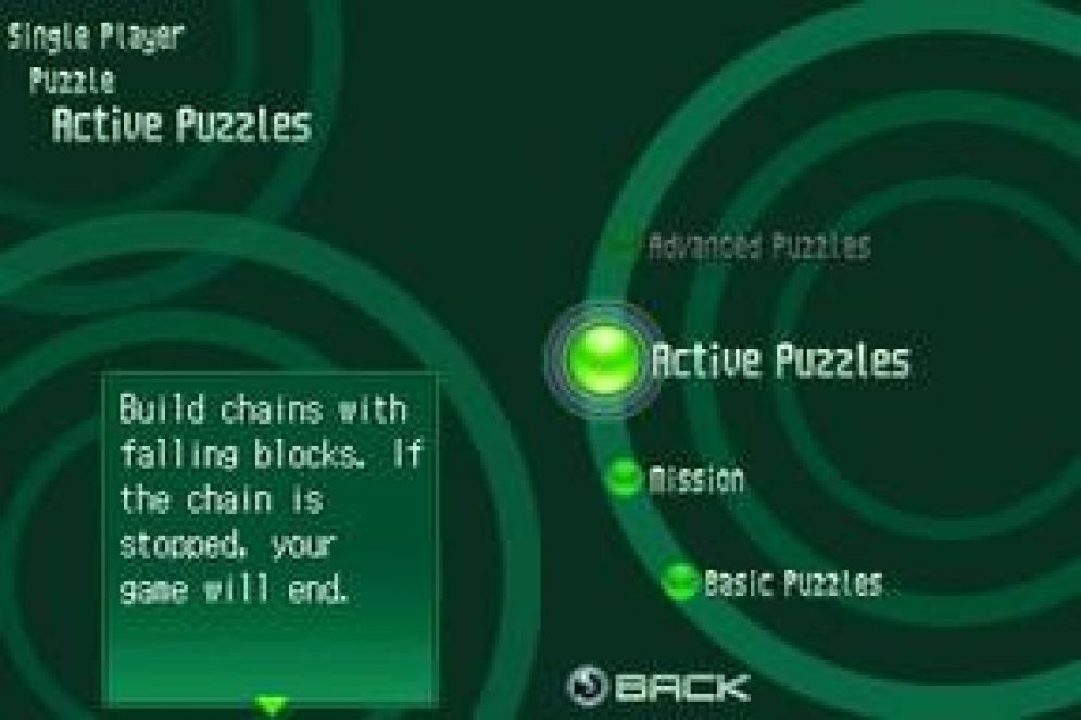 Screenshot ze hry Puzzle League DS - Recenze-her.cz