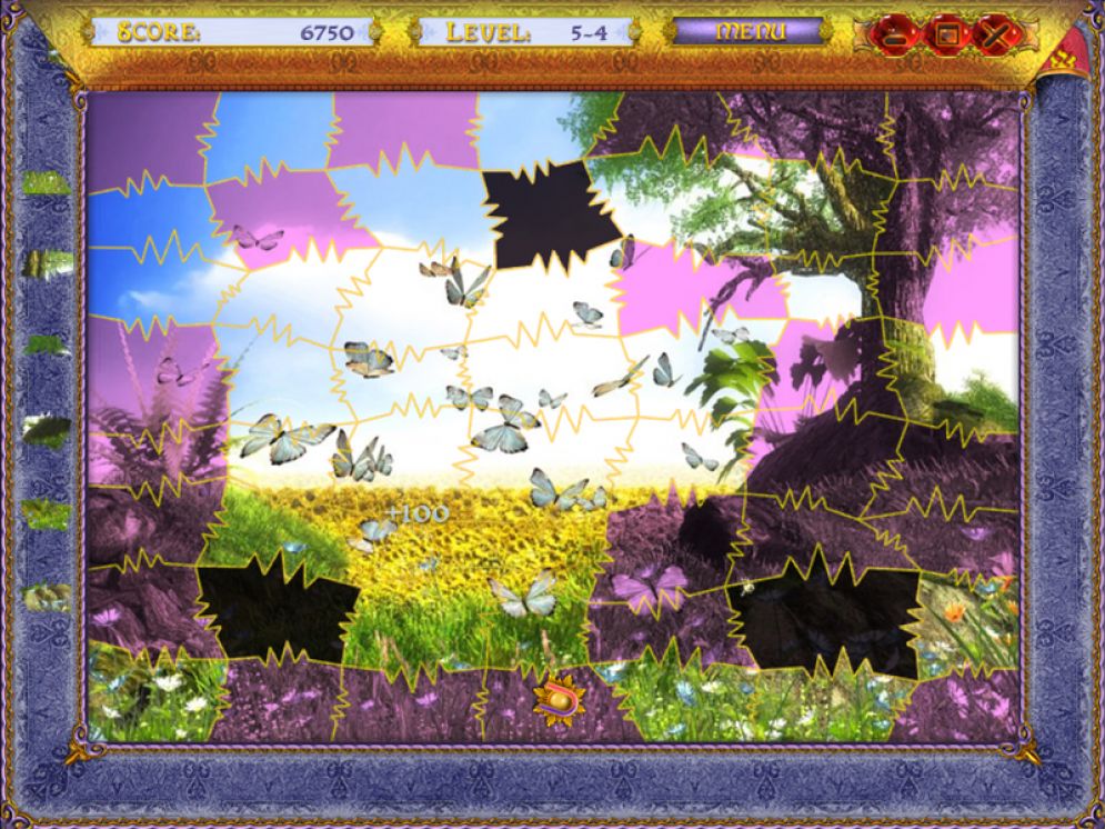 Screenshot ze hry Puzzle Mania: Chronicles of the Unicorn - Recenze-her.cz