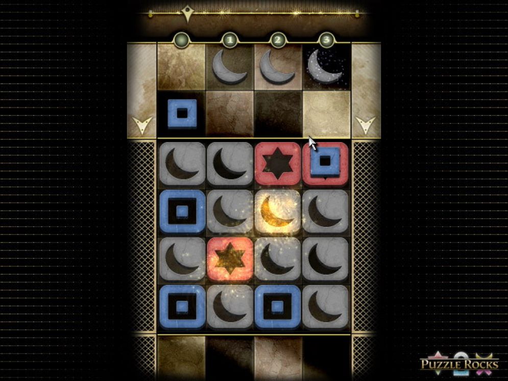 Screenshot ze hry Puzzle Rocks - Recenze-her.cz