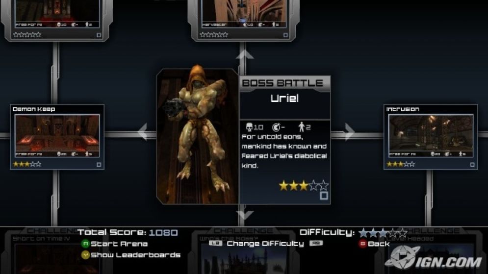 Screenshot ze hry Quake Arena Arcade - Recenze-her.cz