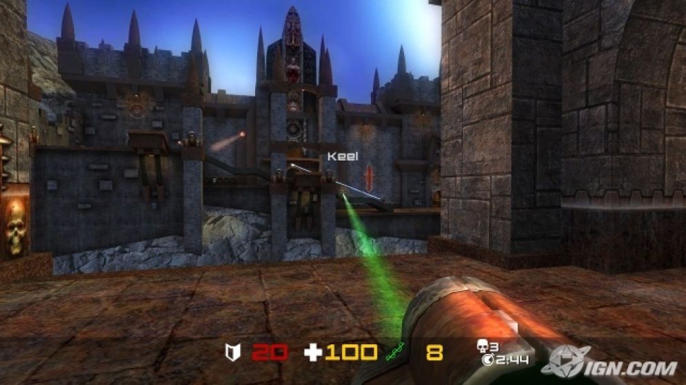 Screenshot ze hry Quake Arena Arcade - Recenze-her.cz