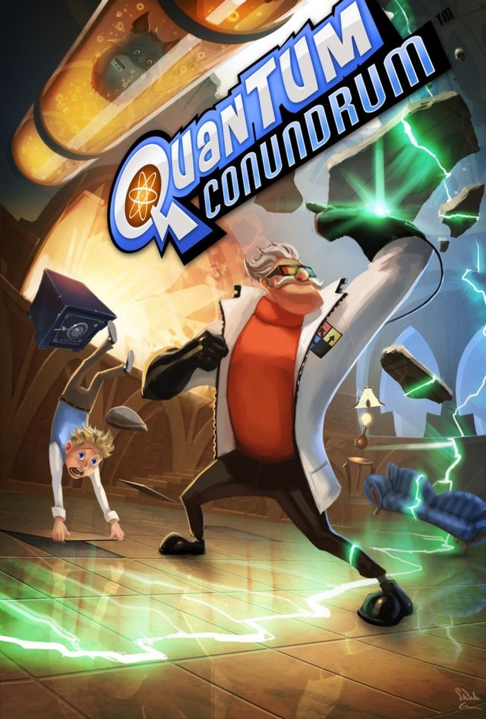 Screenshot ze hry Quantum Conundrum - Recenze-her.cz