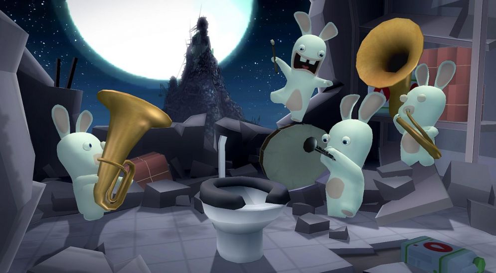 Screenshot ze hry Rabbids Go Home - Recenze-her.cz