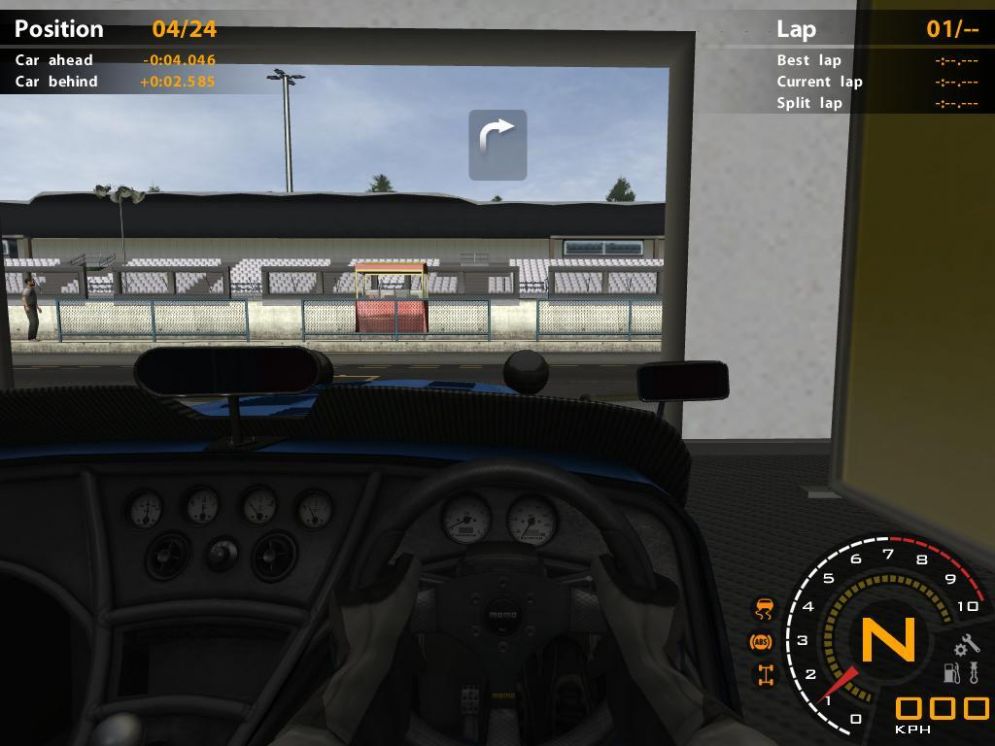 Screenshot ze hry RACE: Caterham - Recenze-her.cz