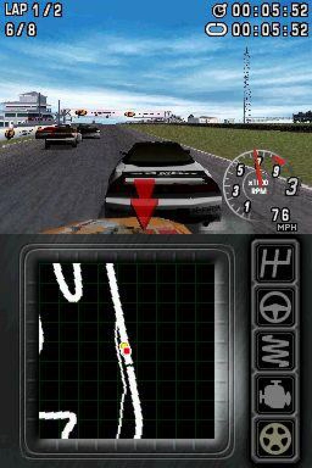 Screenshot ze hry Race Driver: Create and Race - Recenze-her.cz