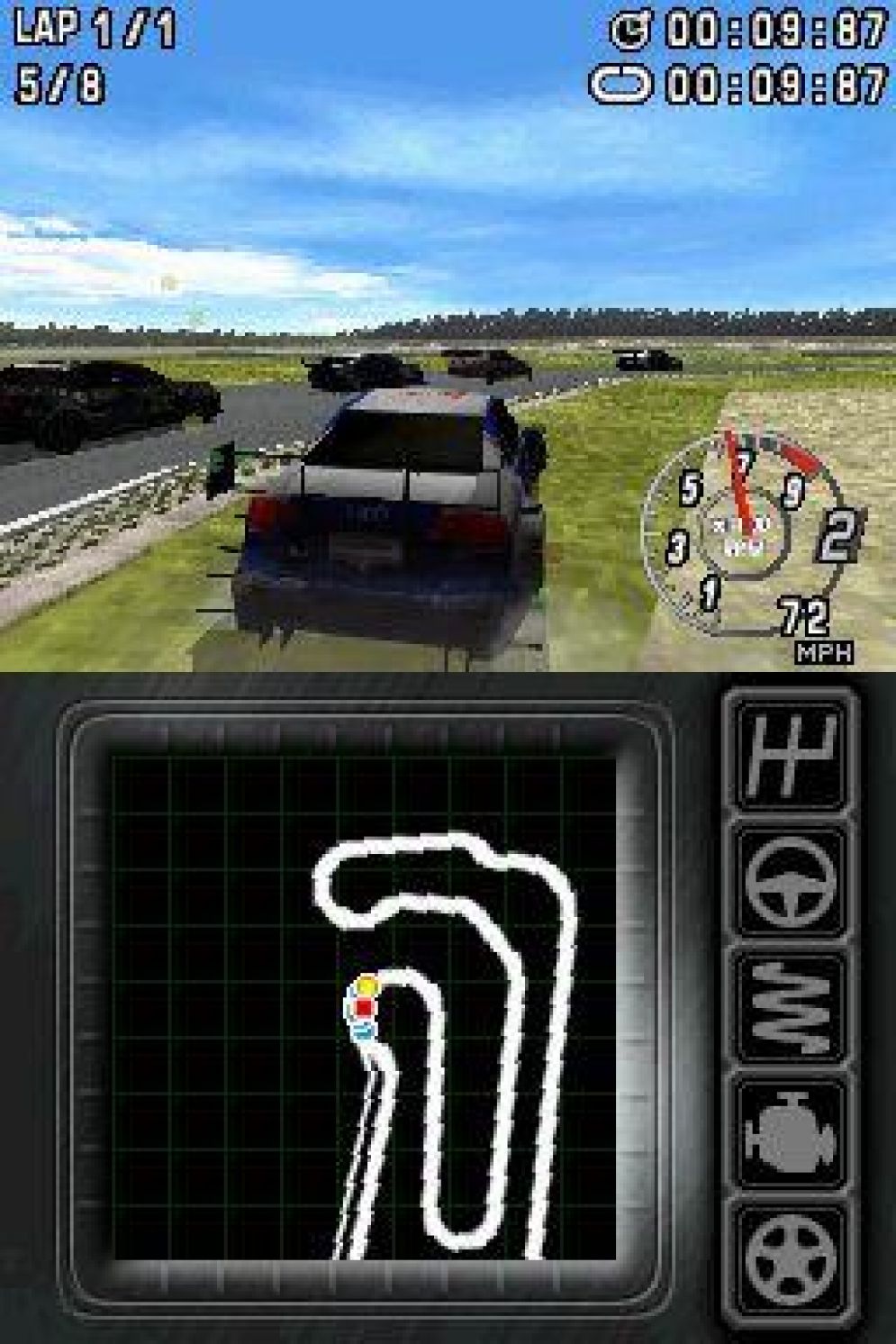 Screenshot ze hry Race Driver: Create and Race - Recenze-her.cz