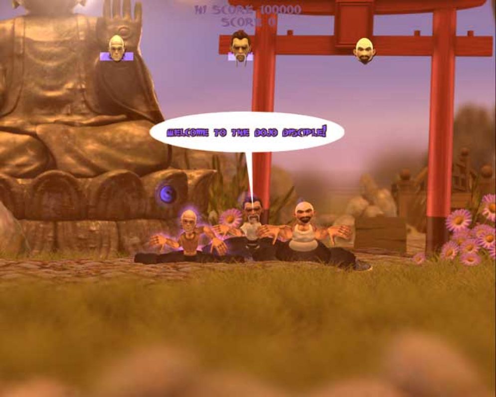 Screenshot ze hry Rag Doll Kung Fu - Recenze-her.cz