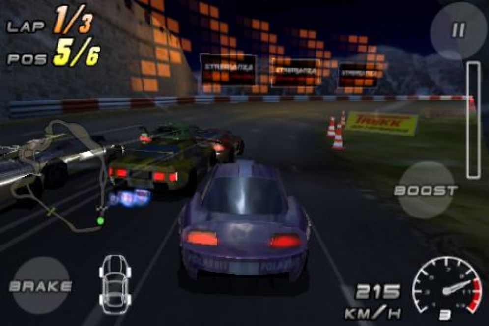 Screenshot ze hry Raging Thunder 2 - Recenze-her.cz
