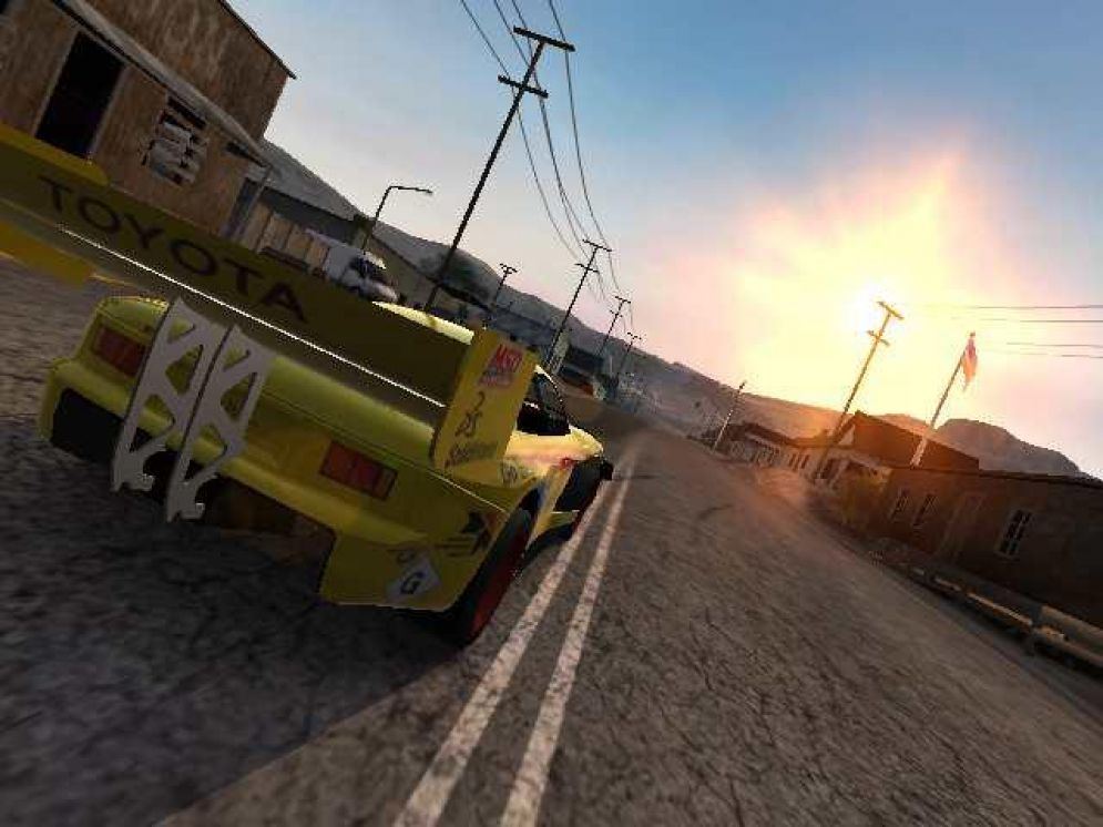Screenshot ze hry Rallisport Challenge 2 - Recenze-her.cz