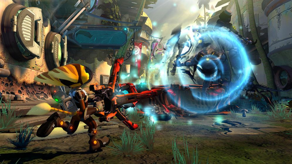 Screenshot ze hry Ratchet and Clank: Nexus - Recenze-her.cz