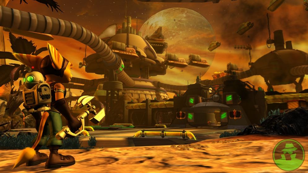 Screenshot ze hry Ratchet & Clank: Tools of Destruction - Recenze-her.cz