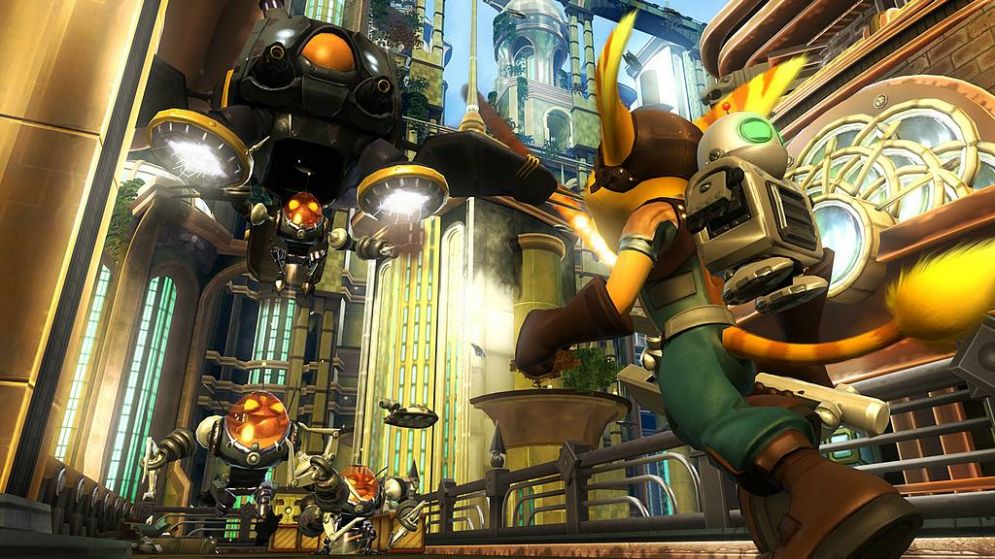 Screenshot ze hry Ratchet & Clank: Tools of Destruction - Recenze-her.cz