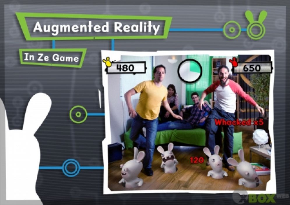 Screenshot ze hry Raving Rabbids: Alive & Kicking - Recenze-her.cz