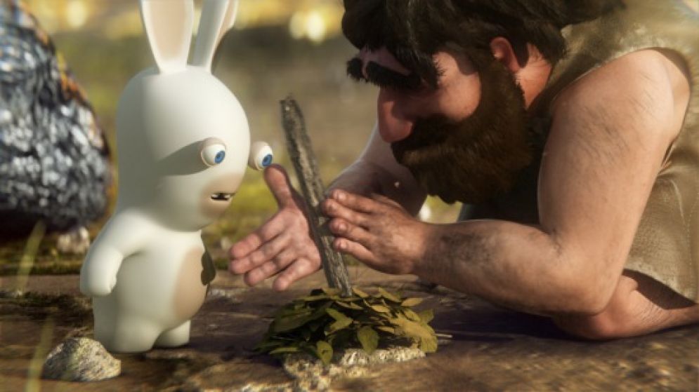 Screenshot ze hry Raving Rabbids Travel In Time - Recenze-her.cz