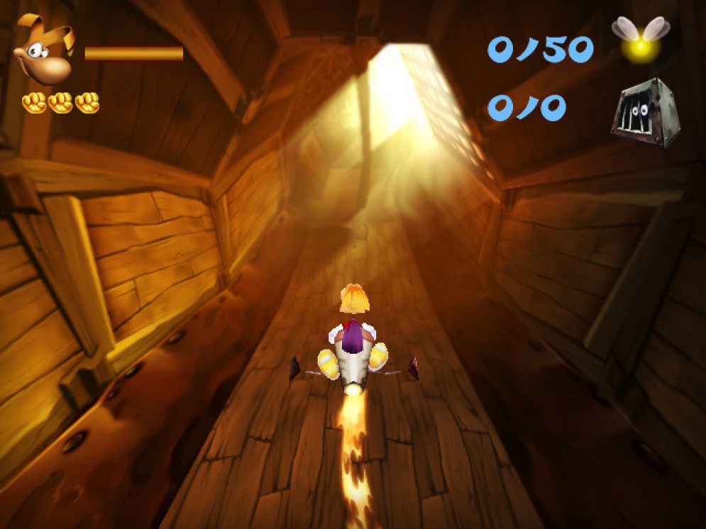 Screenshot ze hry Rayman 3D - Recenze-her.cz