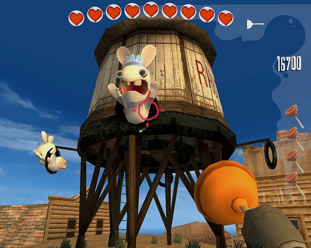 Screenshot ze hry Rayman Raving Rabbids - Recenze-her.cz