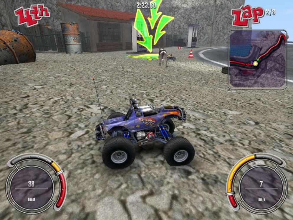 Screenshot ze hry RC Cars - Recenze-her.cz