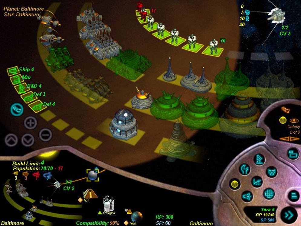 Screenshot ze hry Reach for the Stars - Recenze-her.cz