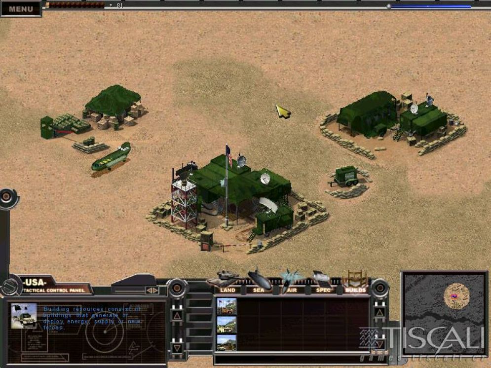 Screenshot ze hry Real War: Rogue States - Recenze-her.cz