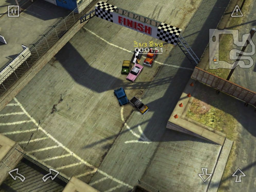 Screenshot ze hry Reckless Racing HD - Recenze-her.cz
