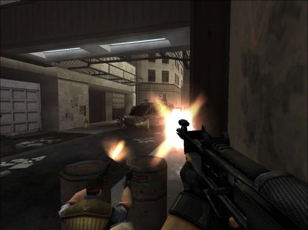Screenshot ze hry Red Faction 2 - Recenze-her.cz