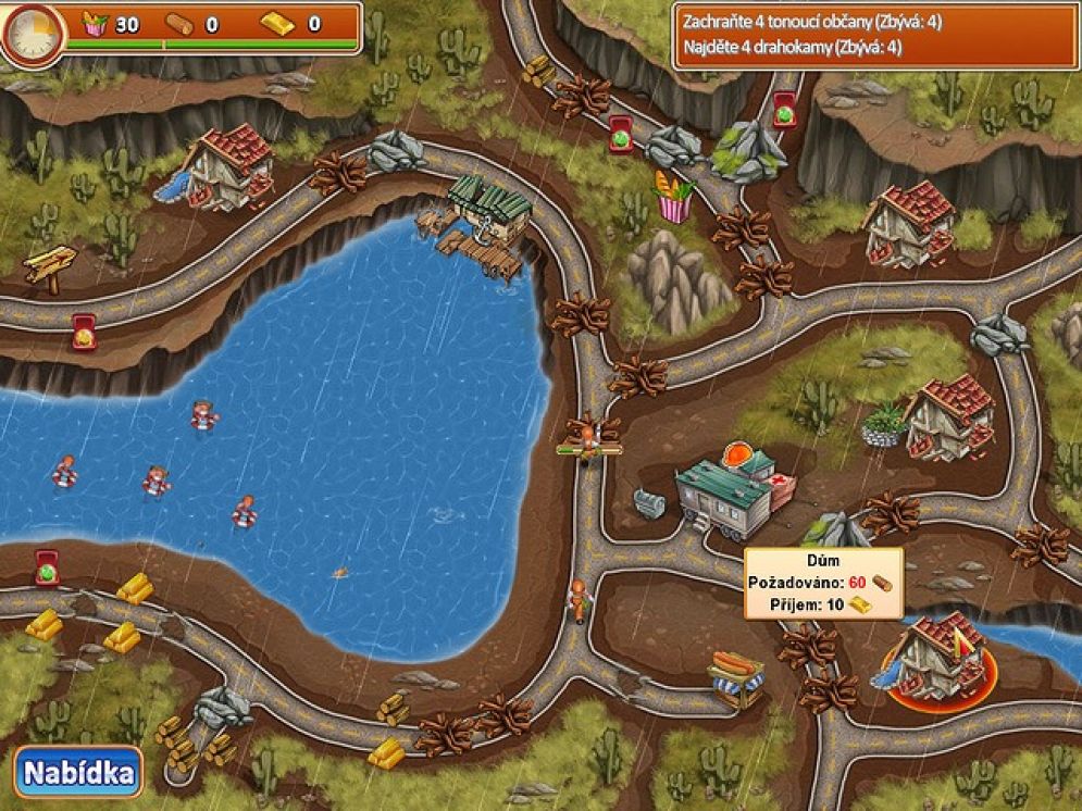Screenshot ze hry Rescue Team - Recenze-her.cz