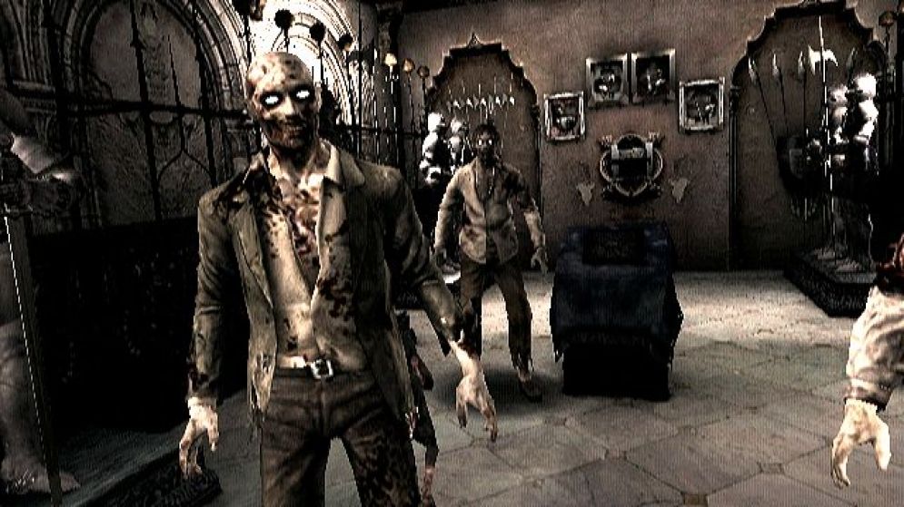 Screenshot ze hry Resident Evil: The Umbrella Chronicles - Recenze-her.cz