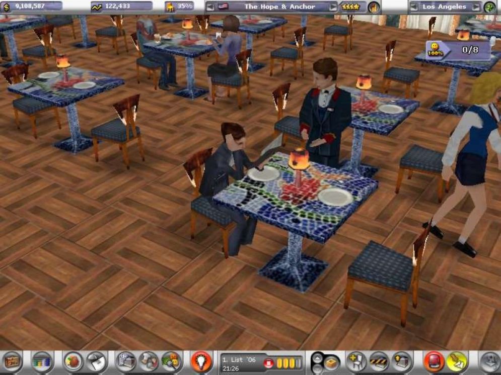 Screenshot ze hry Restaurant Empire  - Recenze-her.cz