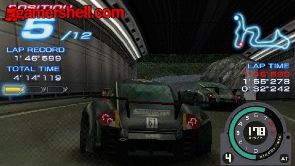 Screenshot ze hry Ridge Racer - Recenze-her.cz