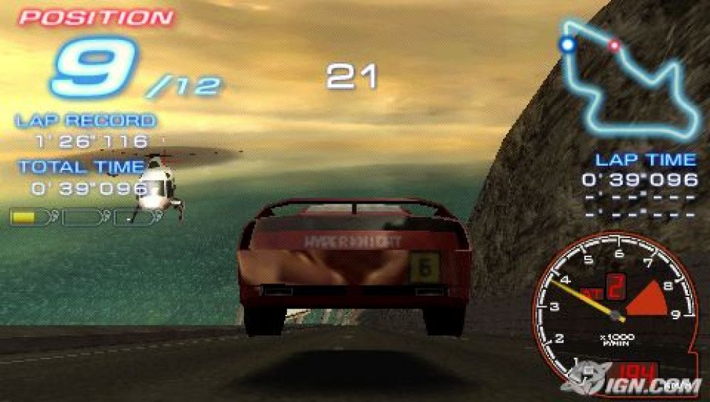 Screenshot ze hry Ridge Racer 2 - Recenze-her.cz