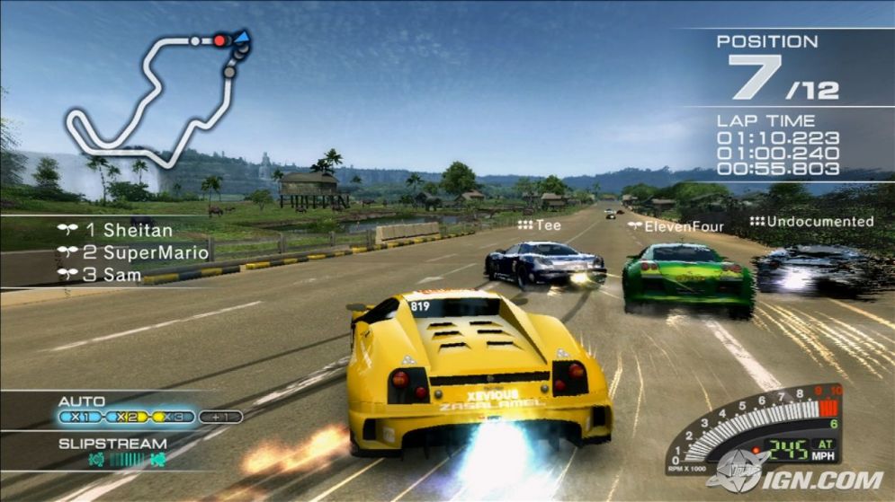 Screenshot ze hry Ridge Racer Vita - Recenze-her.cz
