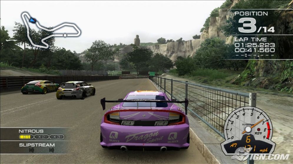 Screenshot ze hry Ridge Racer Vita - Recenze-her.cz